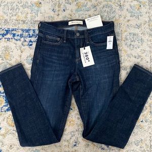 Gap 28R true skinny mid rise jeans